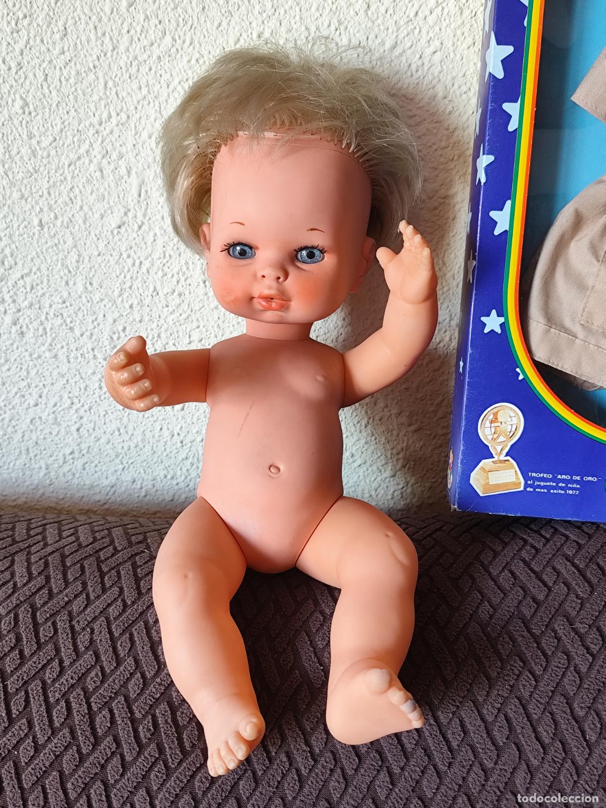Mu&ntilde;ecas espa&ntilde;olas modernas: Mu&ntilde;eco Baby Mocosete de Toyse, a&ntilde;os 70 (desnudo)