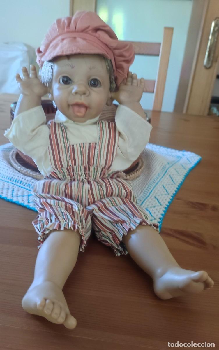 Mu&ntilde;ecas espa&ntilde;olas modernas: SIMPATICO MU&Ntilde;ECO D'ANTON JOS S.L. 95 VESTIDO ORIGINAL Y EN MUY BUEN ESTADO