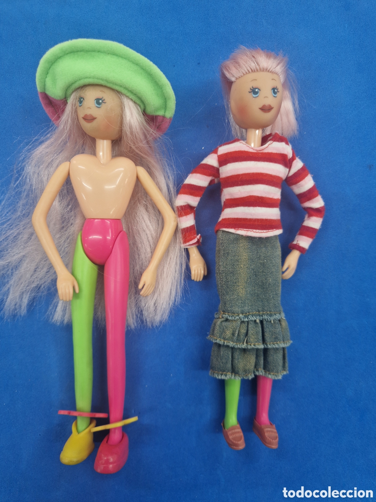 Mu&ntilde;ecas espa&ntilde;olas modernas: Lote 2 mu&ntilde;ecas ,Agatha Ruiz de la Prada