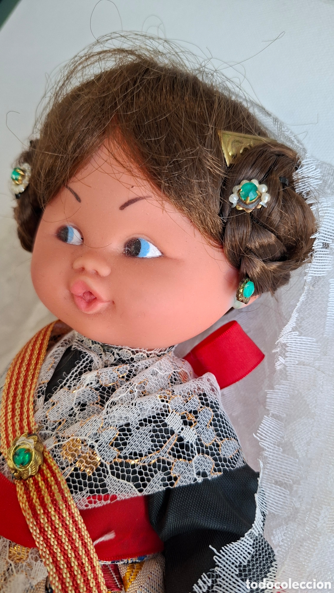 Mu&ntilde;ecas espa&ntilde;olas modernas: Mu&ntilde;eca Fallera C.1960 - Foto 4