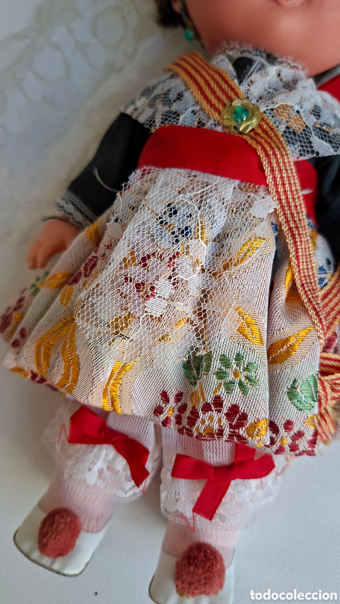 Mu&ntilde;ecas espa&ntilde;olas modernas: Mu&ntilde;eca Fallera C.1960 - Foto 5