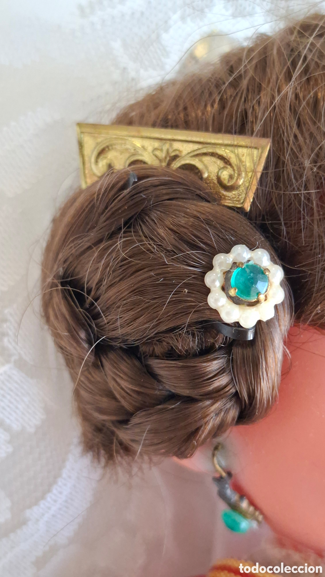 Mu&ntilde;ecas espa&ntilde;olas modernas: Mu&ntilde;eca Fallera C.1960 - Foto 6