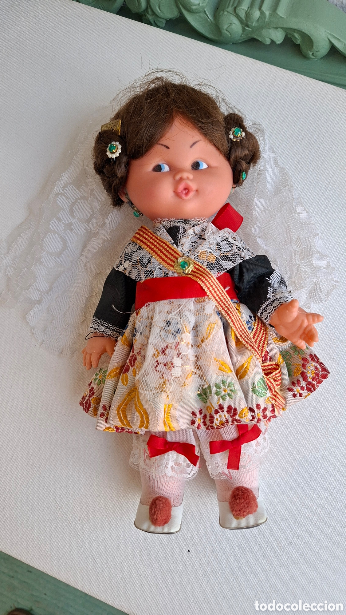 Mu&ntilde;ecas espa&ntilde;olas modernas: Mu&ntilde;eca Fallera C.1960 - Foto 11