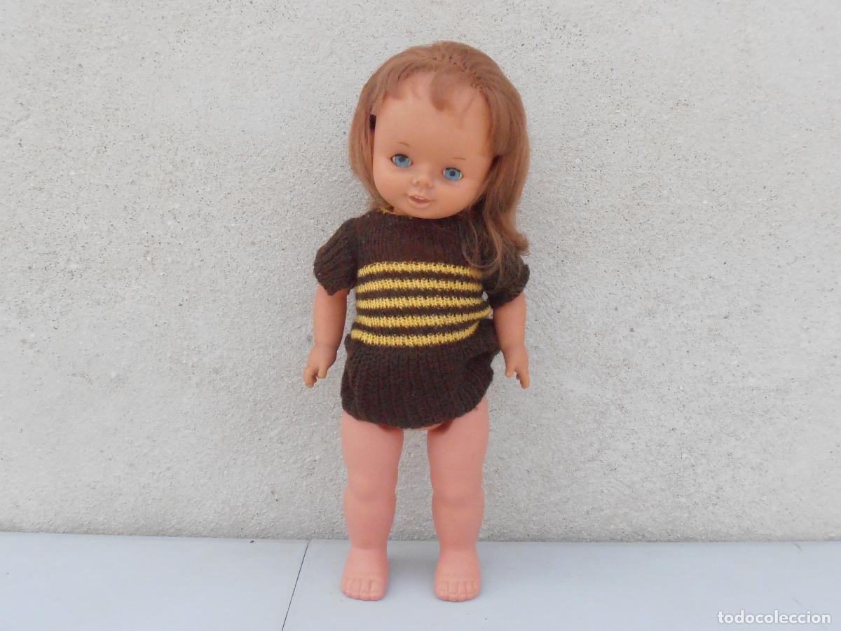 Mu&ntilde;ecas espa&ntilde;olas modernas: MU&Ntilde;ECA PELIRROJA IRIS MARGARITA, MADE IN SPAIN, A&Ntilde;OS 70