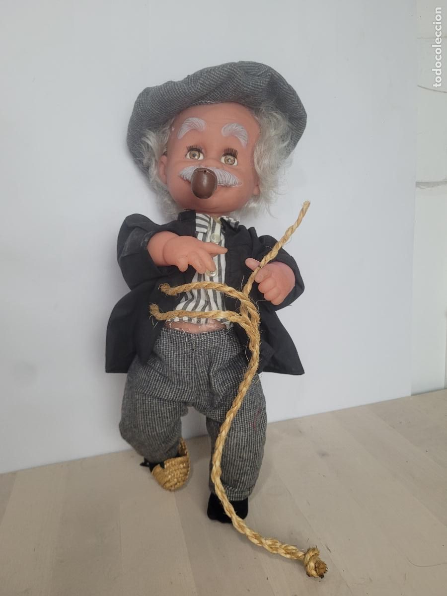 Mu&ntilde;ecas espa&ntilde;olas modernas: mu&ntilde;eco abuelo nicasia de esvi a&ntilde;os 70