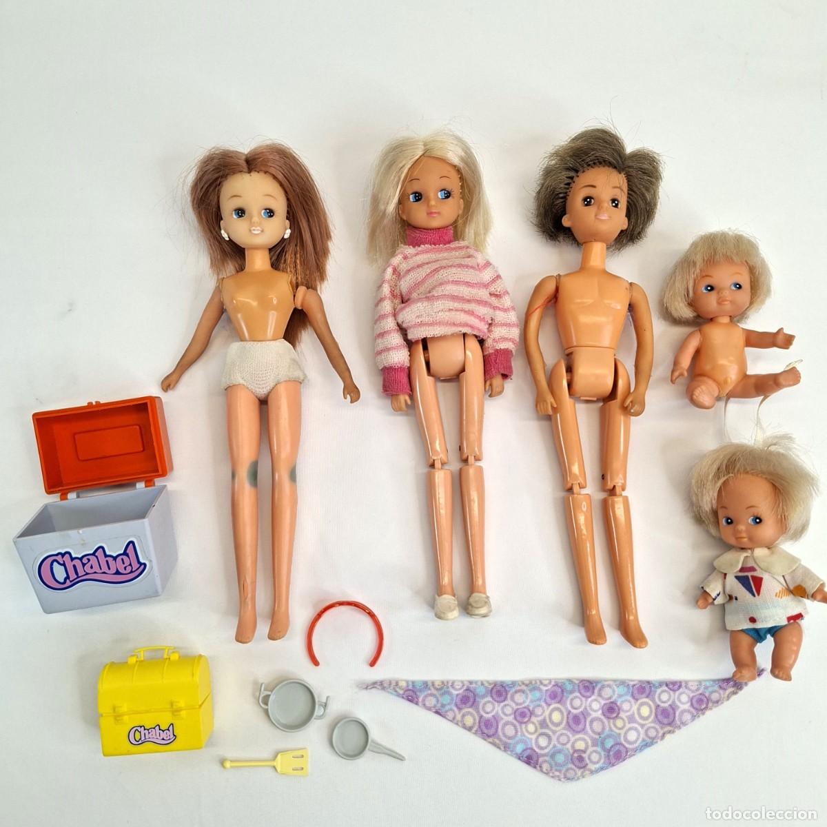 Mu&ntilde;ecas espa&ntilde;olas modernas: LOTE DE MU&Ntilde;ECA CHABEL DE FEBER.