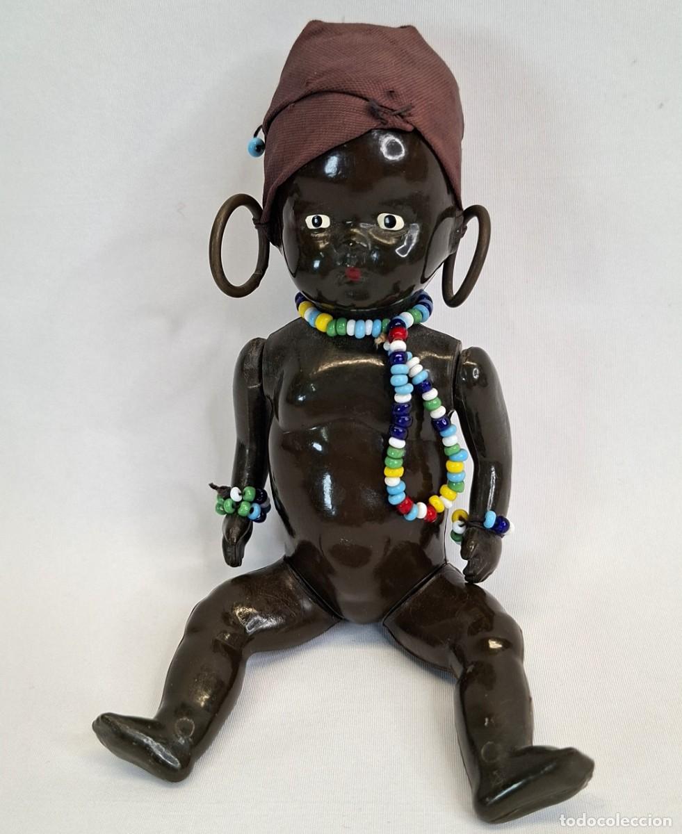 Mu&ntilde;ecas espa&ntilde;olas modernas: MU&Ntilde;ECA NEGRA, MIDE UNOS 15cm. - Foto 3