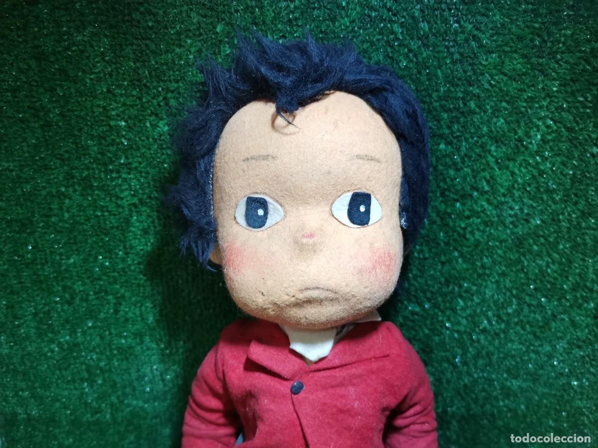 Mu&ntilde;ecas espa&ntilde;olas modernas: mu&ntilde;eco marco antiguo de fieltro - Foto 2