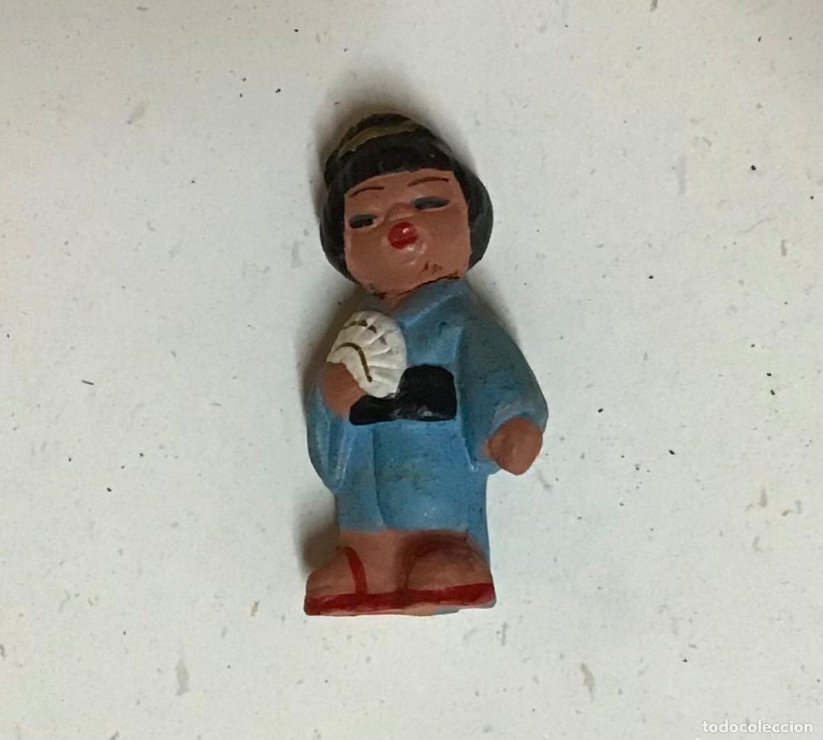 Mu&ntilde;ecas espa&ntilde;olas modernas: CHINA, PEQUE&Ntilde;A FIGURA DE TERRACOTA