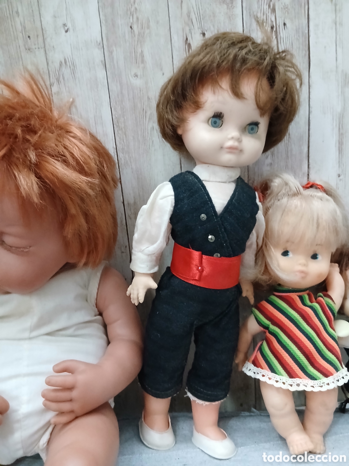 Mu&ntilde;ecas espa&ntilde;olas modernas: LOTE DE 4 MU&Ntilde;ECAS ANTIGUAS - Foto 3