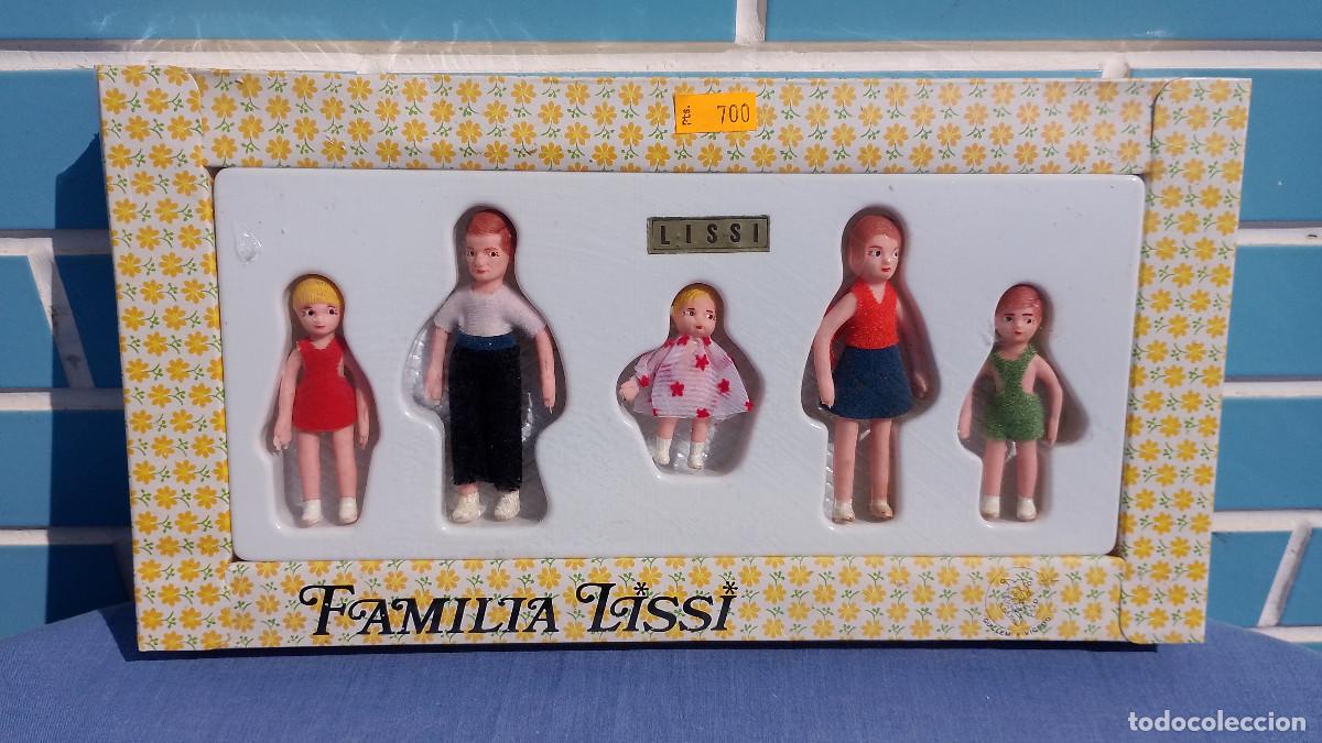 Mu&ntilde;ecas espa&ntilde;olas modernas: Antiguos mu&ntilde;ecos Familia Lissi de Guillem y Vicedo de los a&ntilde;os 60, nuevos en caja