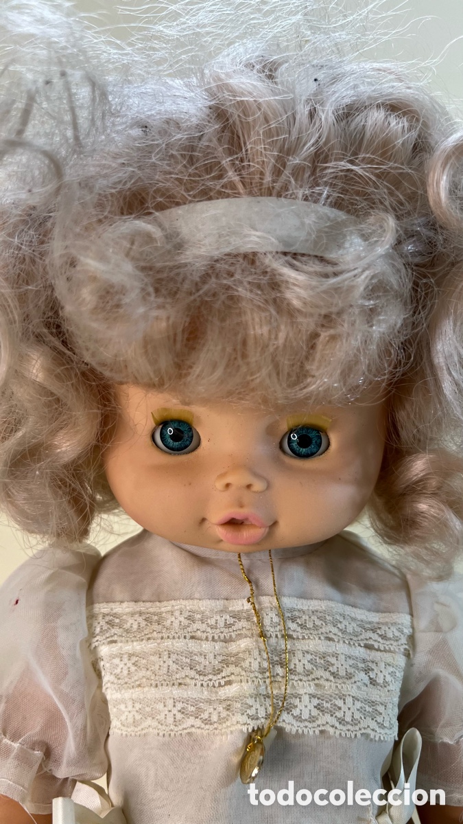 Mu&ntilde;ecas espa&ntilde;olas modernas: ANTIGUA MU&Ntilde;ECA DE COMUNION A IDENTIFICAR - Foto 2