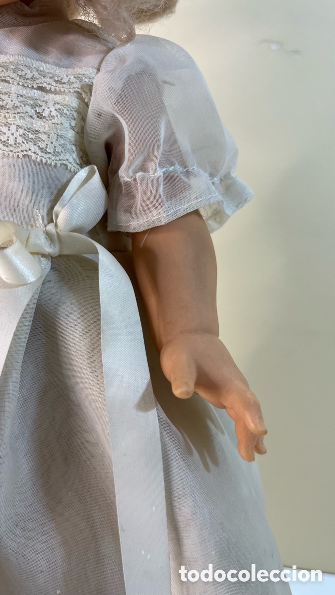 Mu&ntilde;ecas espa&ntilde;olas modernas: ANTIGUA MU&Ntilde;ECA DE COMUNION A IDENTIFICAR - Foto 4