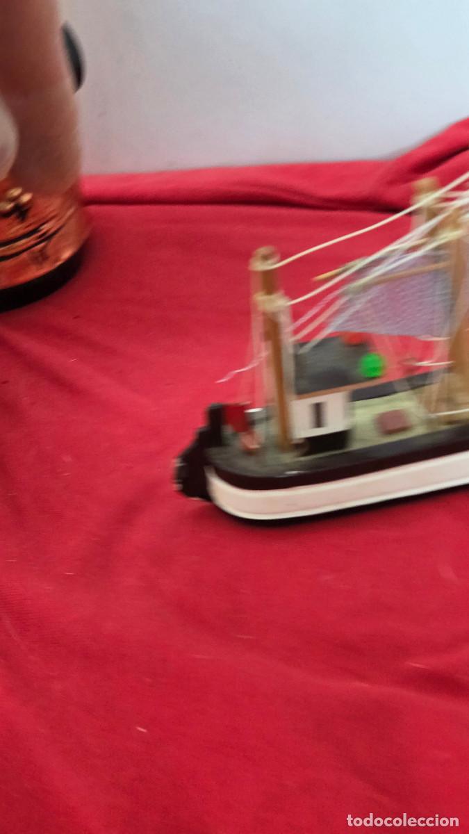 Mu&ntilde;ecas espa&ntilde;olas modernas: maqueta de barco de madera - Foto 3