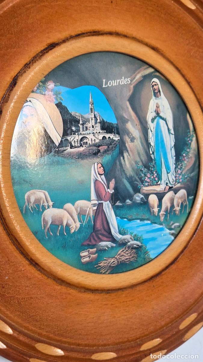 Mu&ntilde;ecas espa&ntilde;olas modernas: plato de madera de virgen - Foto 2