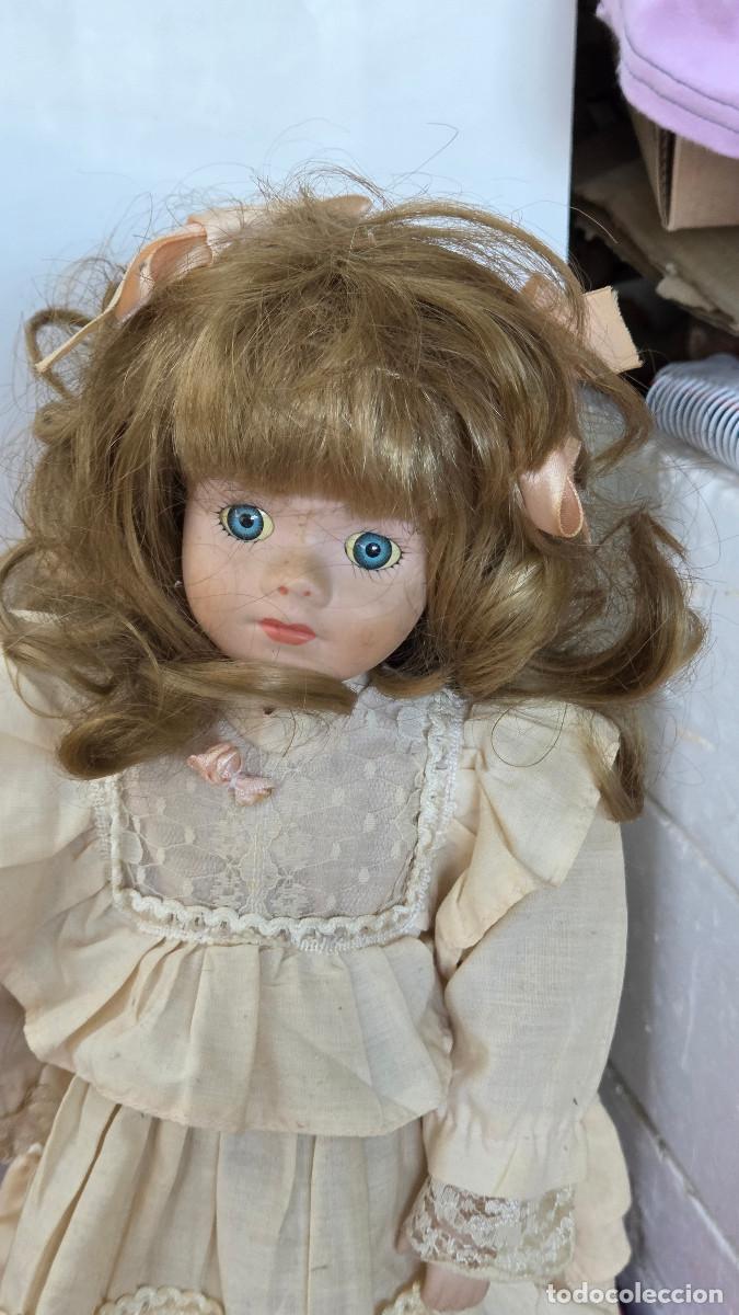 Mu&ntilde;ecas espa&ntilde;olas modernas: mu&ntilde;eca coleccionable porcelana - Foto 2