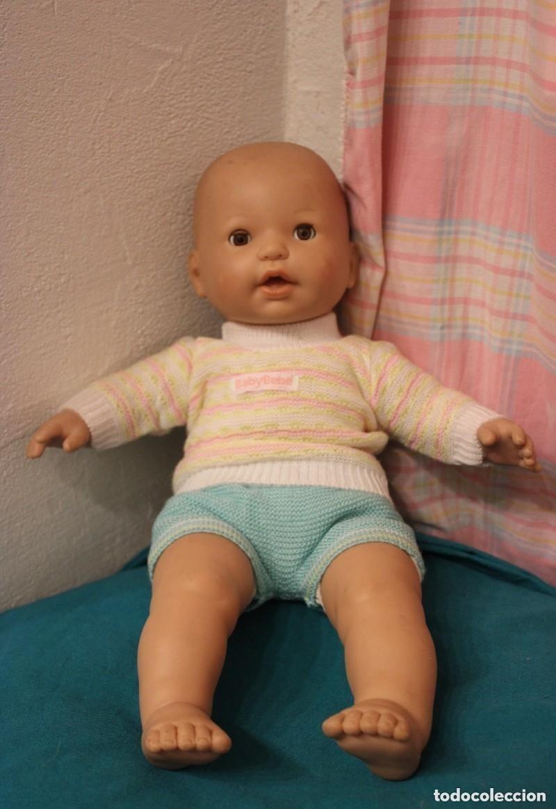 Mu&ntilde;ecas espa&ntilde;olas modernas: MU&Ntilde;ECA BEB&Eacute; LLORENS OJOS ABATIBLES, 41 CM.