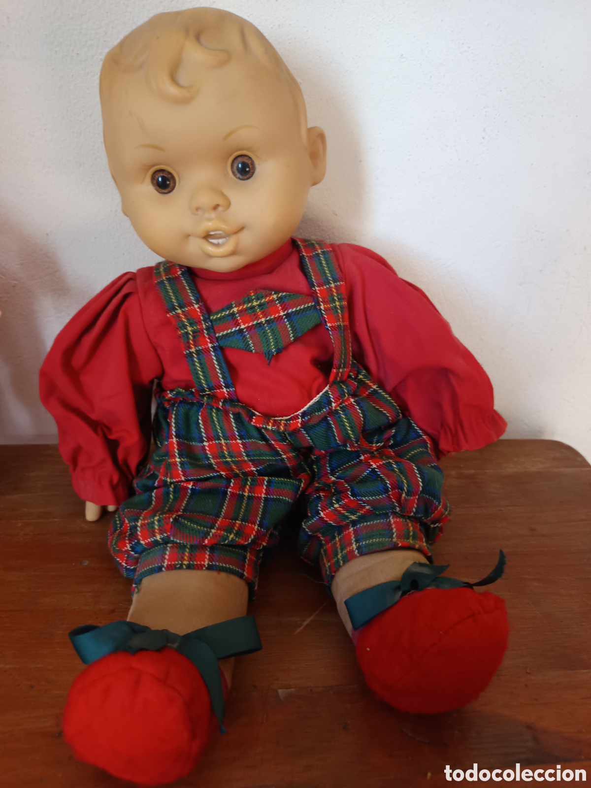 Modern Spanish Dolls: Gran Mu&ntilde;eco cocolin de mu&ntilde;ecas Iris a&ntilde;os 90, mide 43 cm, mu&ntilde;eca mu&ntilde;eco grandes ojos