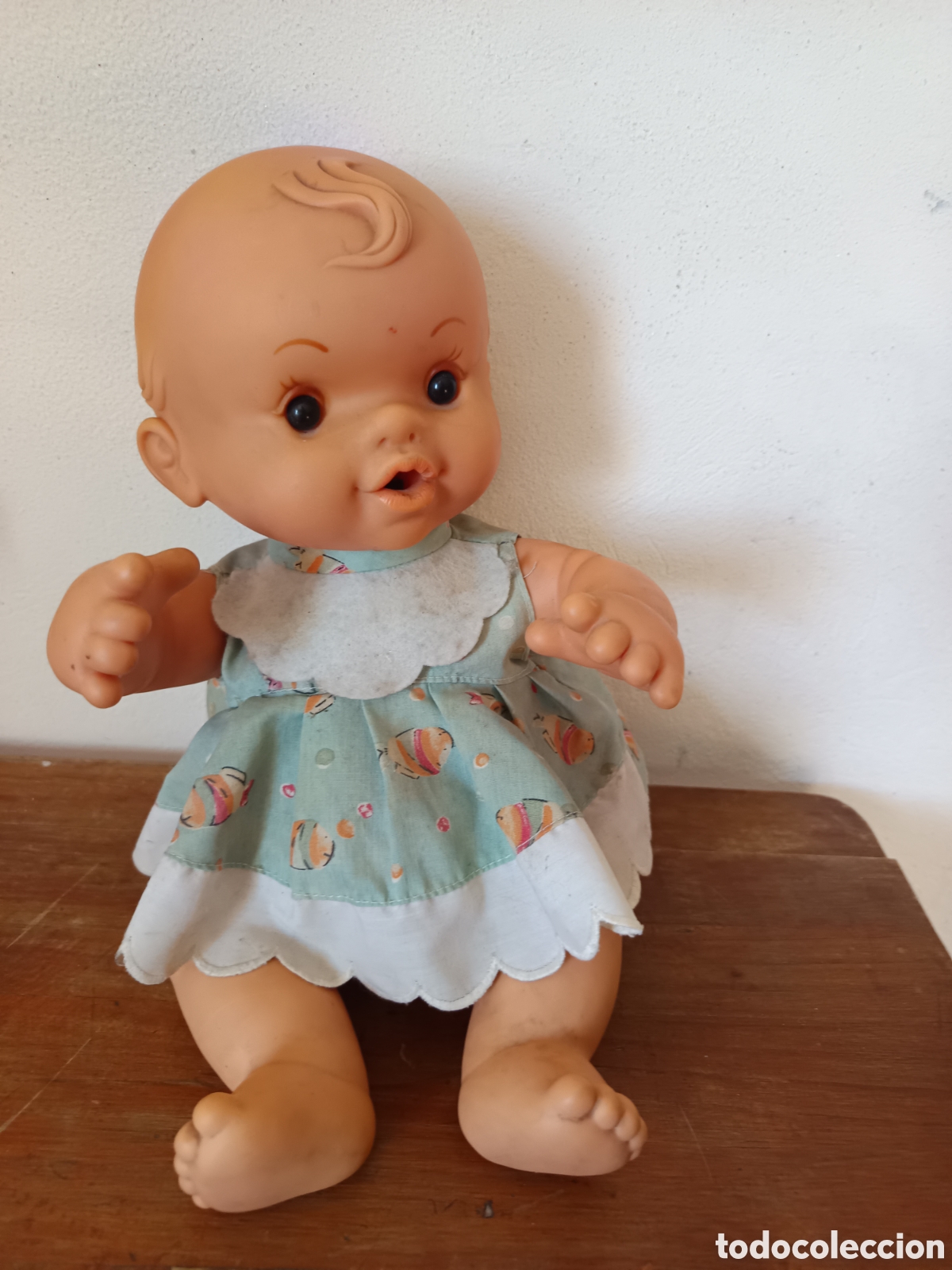 Bonecas Espanholas Modernas: MU&Ntilde;ECO BEBE COCOLIN DE JESMAR CON ROPA VESTIDO ORIGINAL