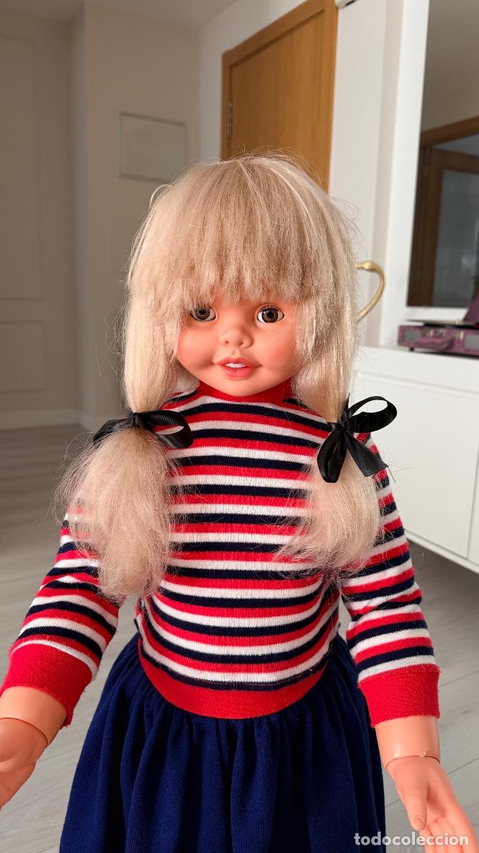 Mu&ntilde;ecas espa&ntilde;olas modernas: Mu&ntilde;eca celeste a&ntilde;os 70/80 - Foto 2