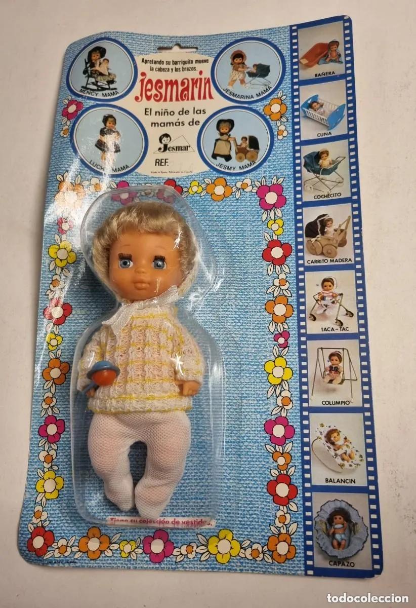 Modern Spanish Dolls: JESMARIN 214 MU&Ntilde;ECO JESMAR CON SONAJERO Y JERSEY, NUEVO