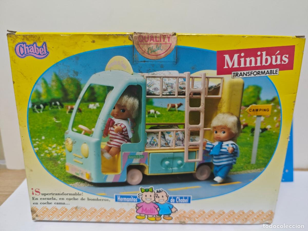 Mu&ntilde;ecas espa&ntilde;olas modernas: MINI BUS HERMANITOS DE CHABEL TRANSFORMABLES FEBER