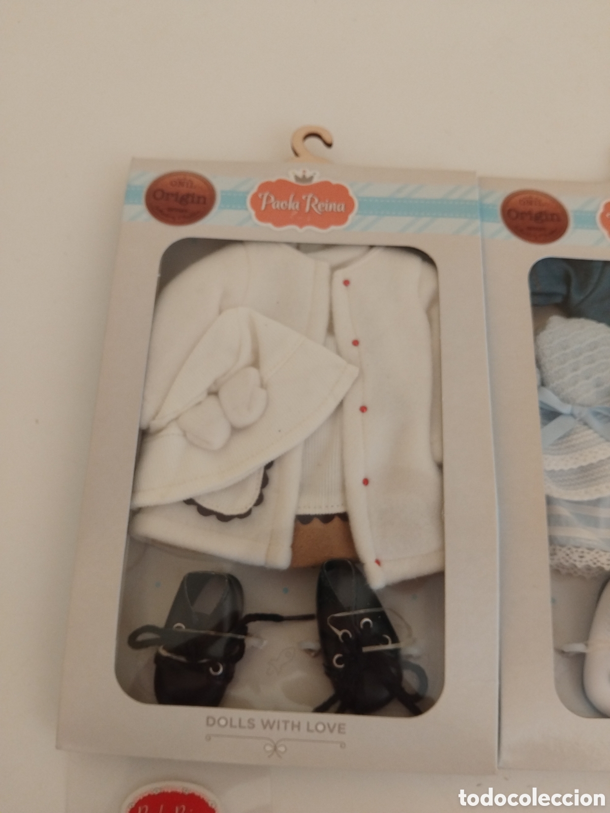 Mu&ntilde;ecas espa&ntilde;olas modernas: MU&Ntilde;ECA PAOLA REINA, LOTE VESTIDOS Y COMPLETOS