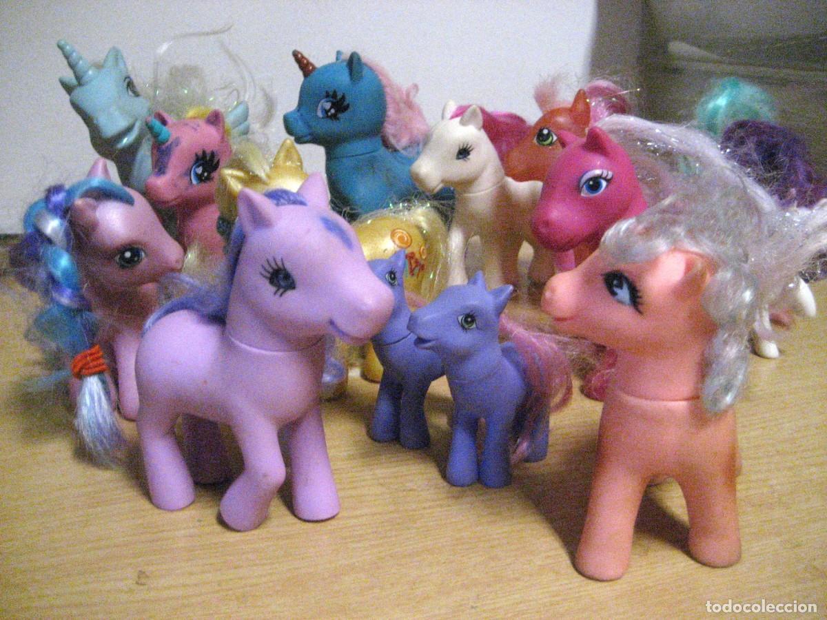 Mu&ntilde;ecas espa&ntilde;olas modernas: lote 15 Mi Peque&ntilde;o Pony , distintos tama&ntilde;os y a&ntilde;os