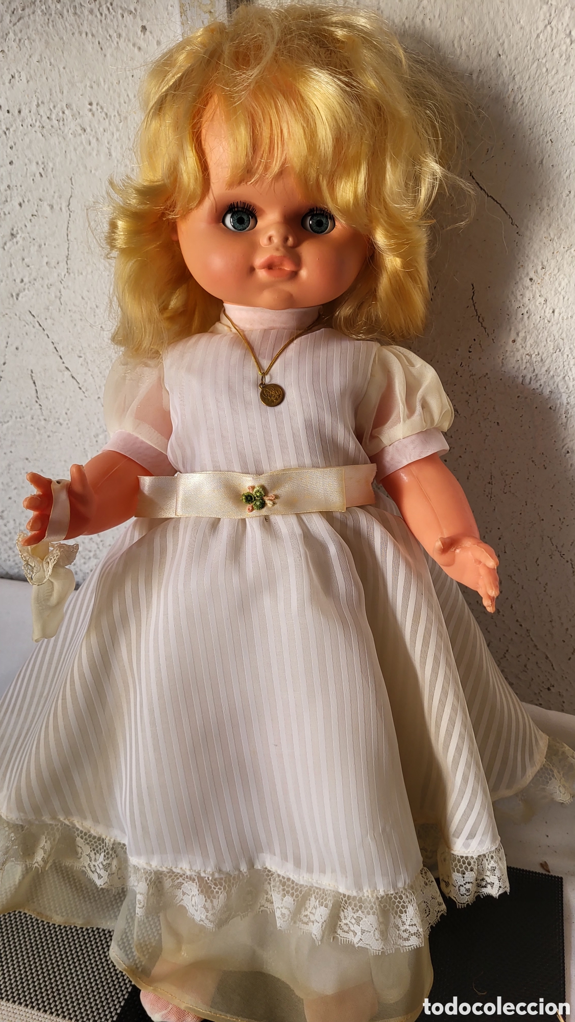 Mu&ntilde;ecas espa&ntilde;olas modernas: Mu&ntilde;eca antigua Comuni&oacute;n - Foto 3