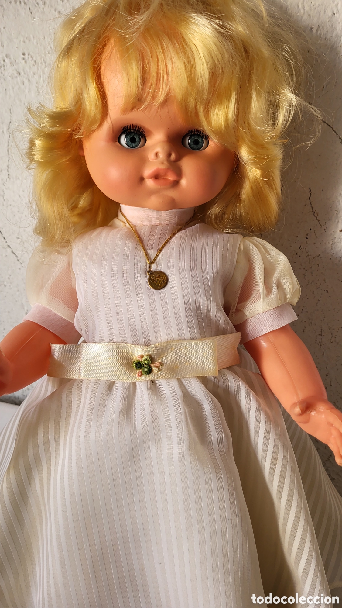 Mu&ntilde;ecas espa&ntilde;olas modernas: Mu&ntilde;eca antigua Comuni&oacute;n - Foto 4
