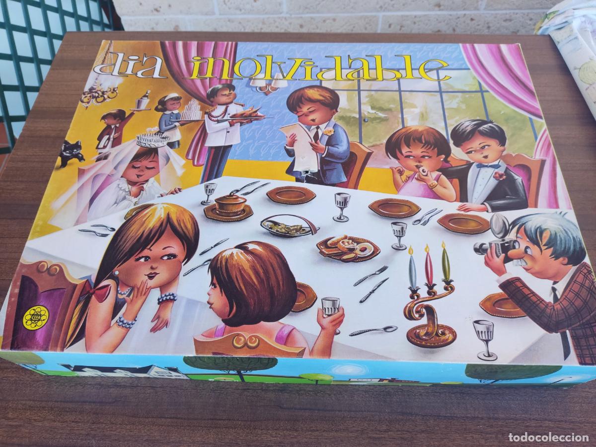 Mu&ntilde;ecas espa&ntilde;olas modernas: Vajilla infantil de Cefa, D&iacute;a inolvidable, a&ntilde;os 60-70.