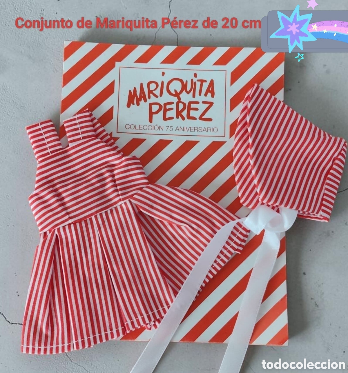 Mu&ntilde;ecas espa&ntilde;olas modernas: :::: Z70 - CONJUNTO MARIQUITA PEREZ DE 20 CM.