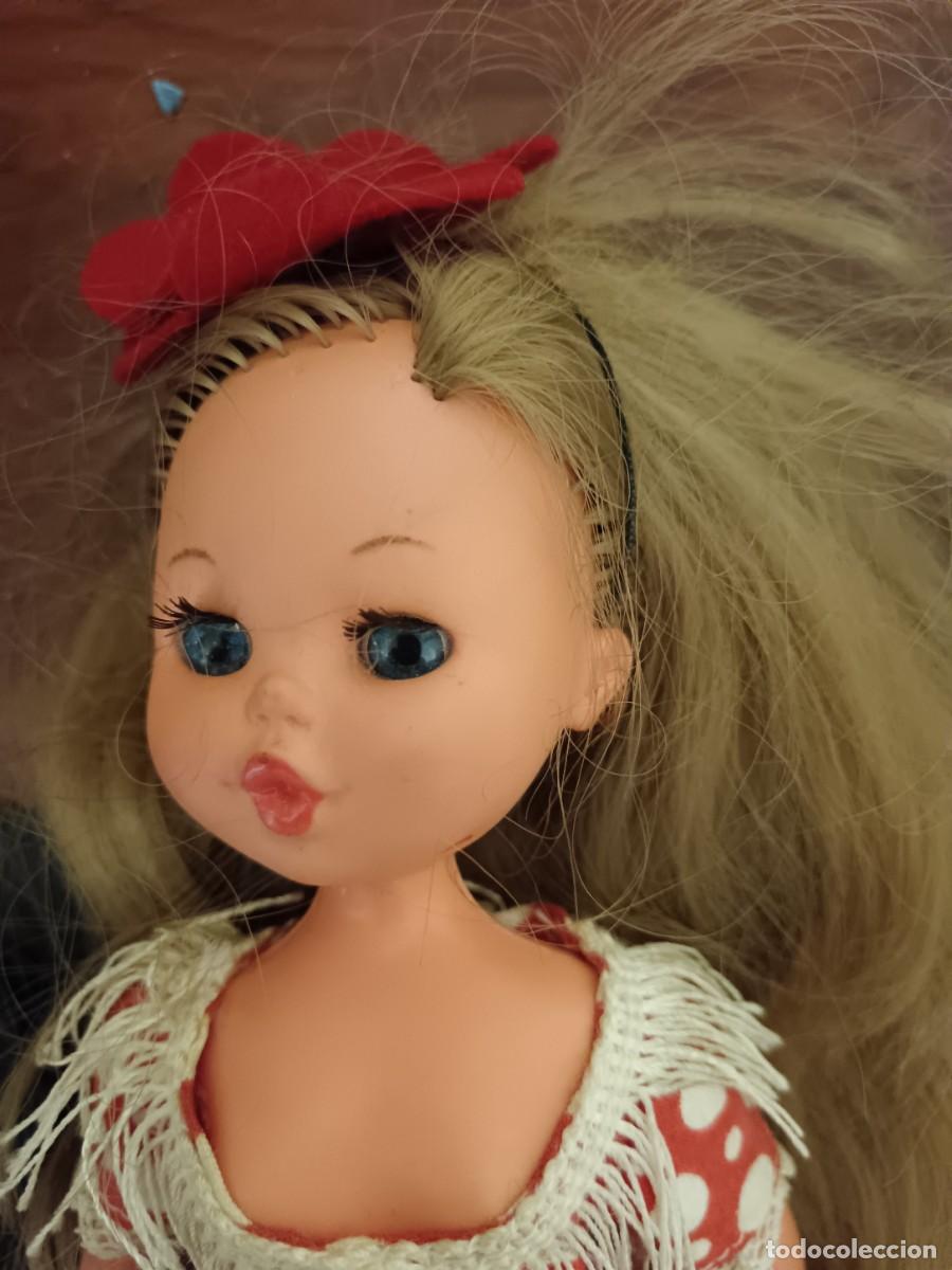 Mu&ntilde;ecas espa&ntilde;olas modernas: MU&Ntilde;ECA CORE RUBIA CON CONJUNTO GITANA EN CAJA REF. 250 - Foto 8
