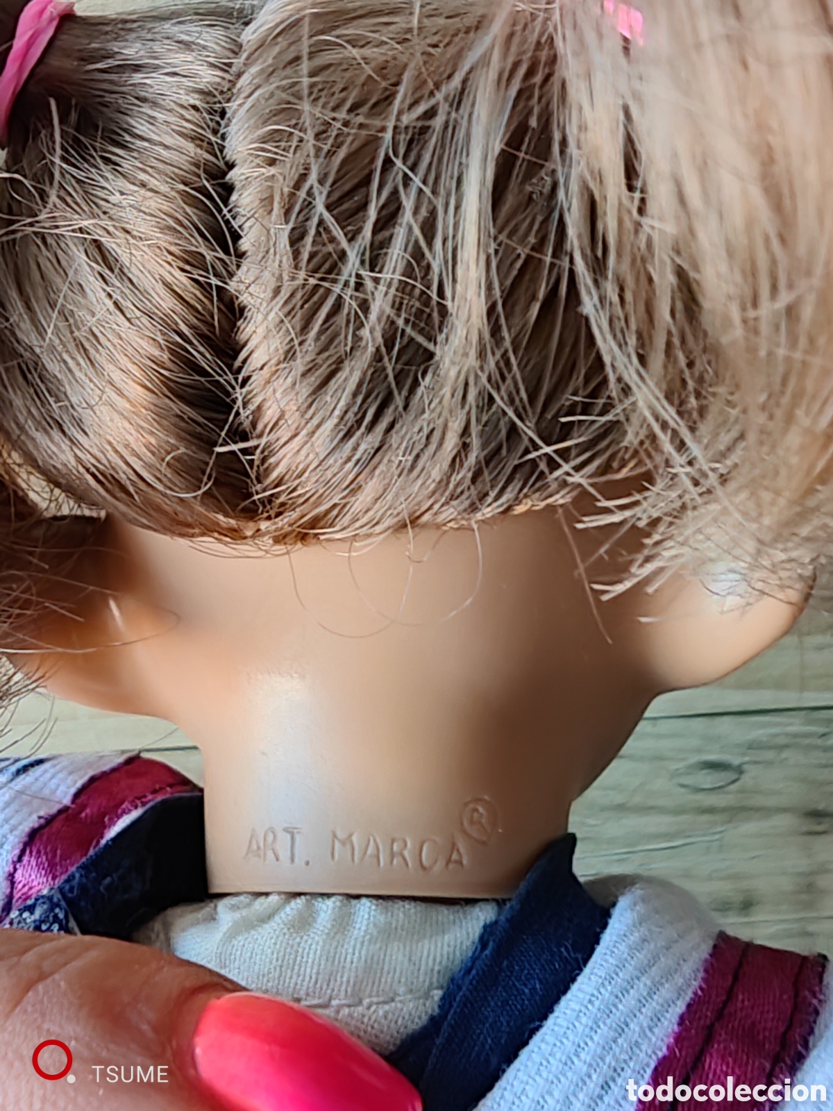 Mu&ntilde;ecas espa&ntilde;olas modernas: Mu&ntilde;eca gestitos vintage Art Marca - Foto 2