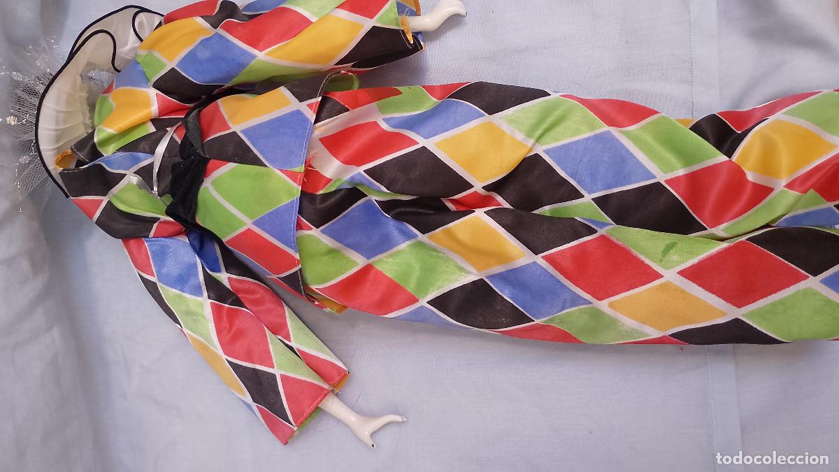 Mu&ntilde;ecas espa&ntilde;olas modernas: MU&Ntilde;ECA ARLEQUIN PORCELANA - Foto 3