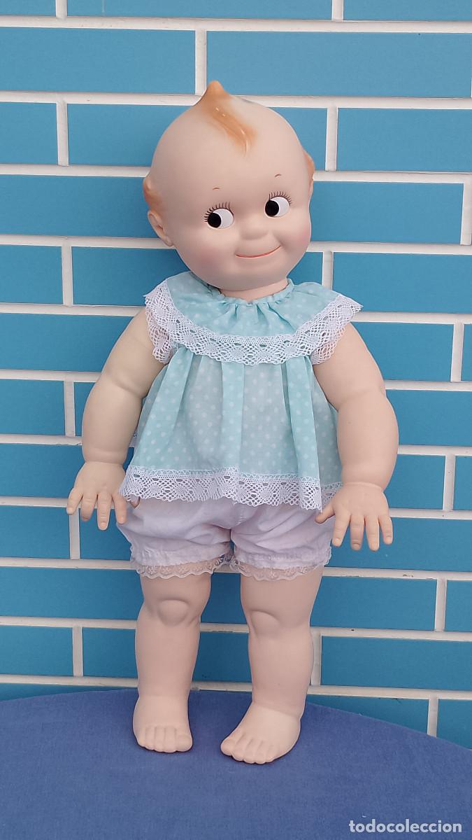 Mu&ntilde;ecas espa&ntilde;olas modernas: Antiguo mu&ntilde;eco americano Kewpie gigante de Cameo de 60 cm, &uacute;nico en Todocolecci&oacute;n