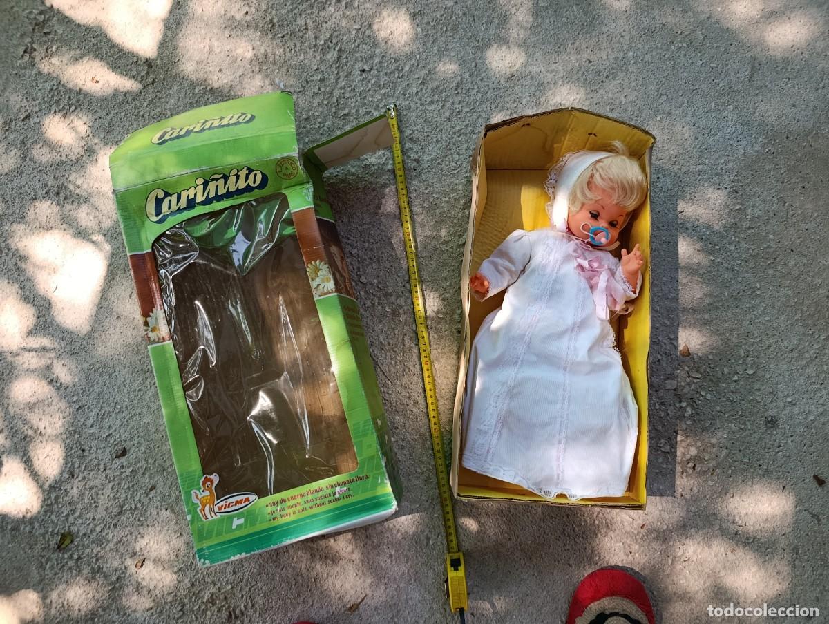 Mu&ntilde;ecas espa&ntilde;olas modernas: mu&ntilde;eco cari&ntilde;ito vicma nueva en caja sin uso de almac&eacute;n necesita aseo revisi&oacute;n embalaje mal estado