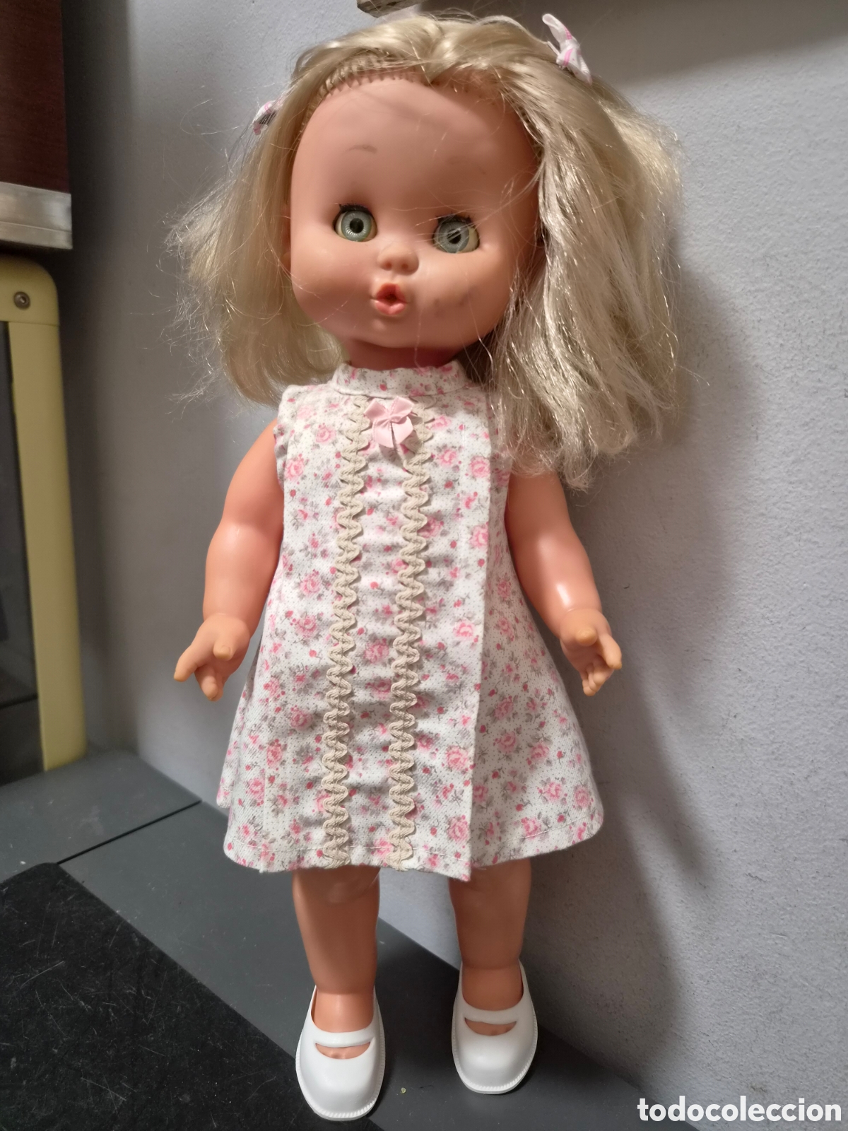 Mu&ntilde;ecas espa&ntilde;olas modernas: ANTIGUA MU&Ntilde;ECA CAROL DE FAMOSA ORIGINAL