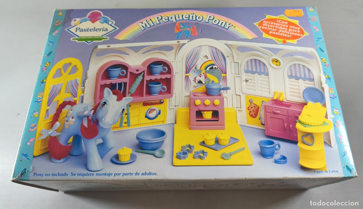 Mu&ntilde;ecas espa&ntilde;olas modernas: ACCESORIO MY PEQUE&Ntilde;O PONY PASTELERIA, A&Ntilde;O 1991, HASBRO, EN CAJA. CC