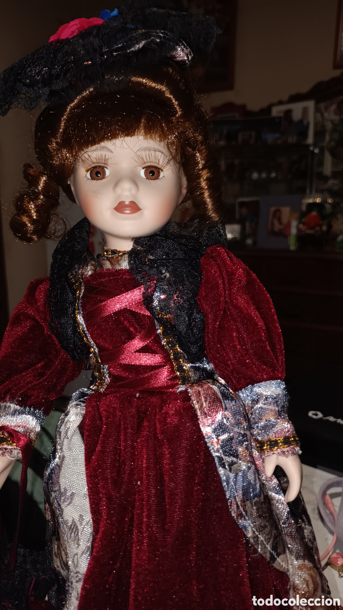 Mu&ntilde;ecas espa&ntilde;olas modernas: Mu&ntilde;eca de porcelana moderna - Foto 2