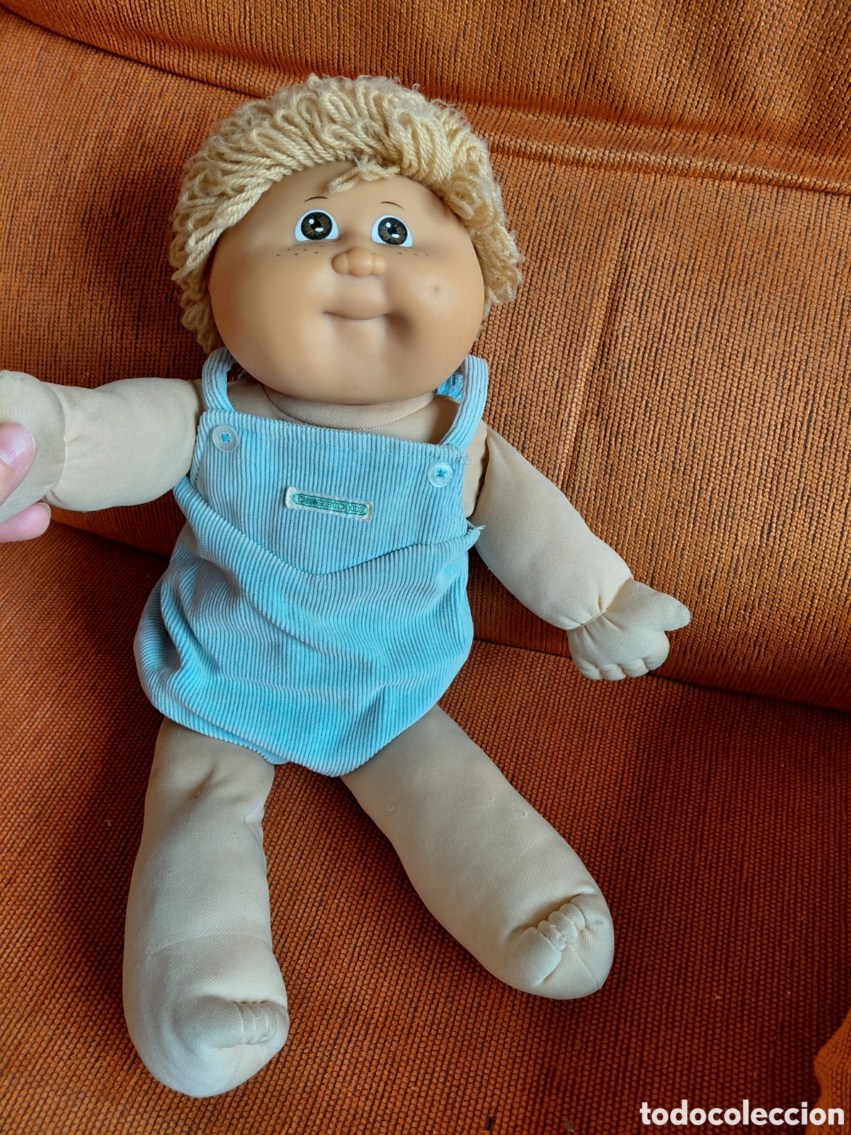 Mu&ntilde;ecas espa&ntilde;olas modernas: OJOS RAROS Cabbage Patch Kids 1982 Jesmar con firma