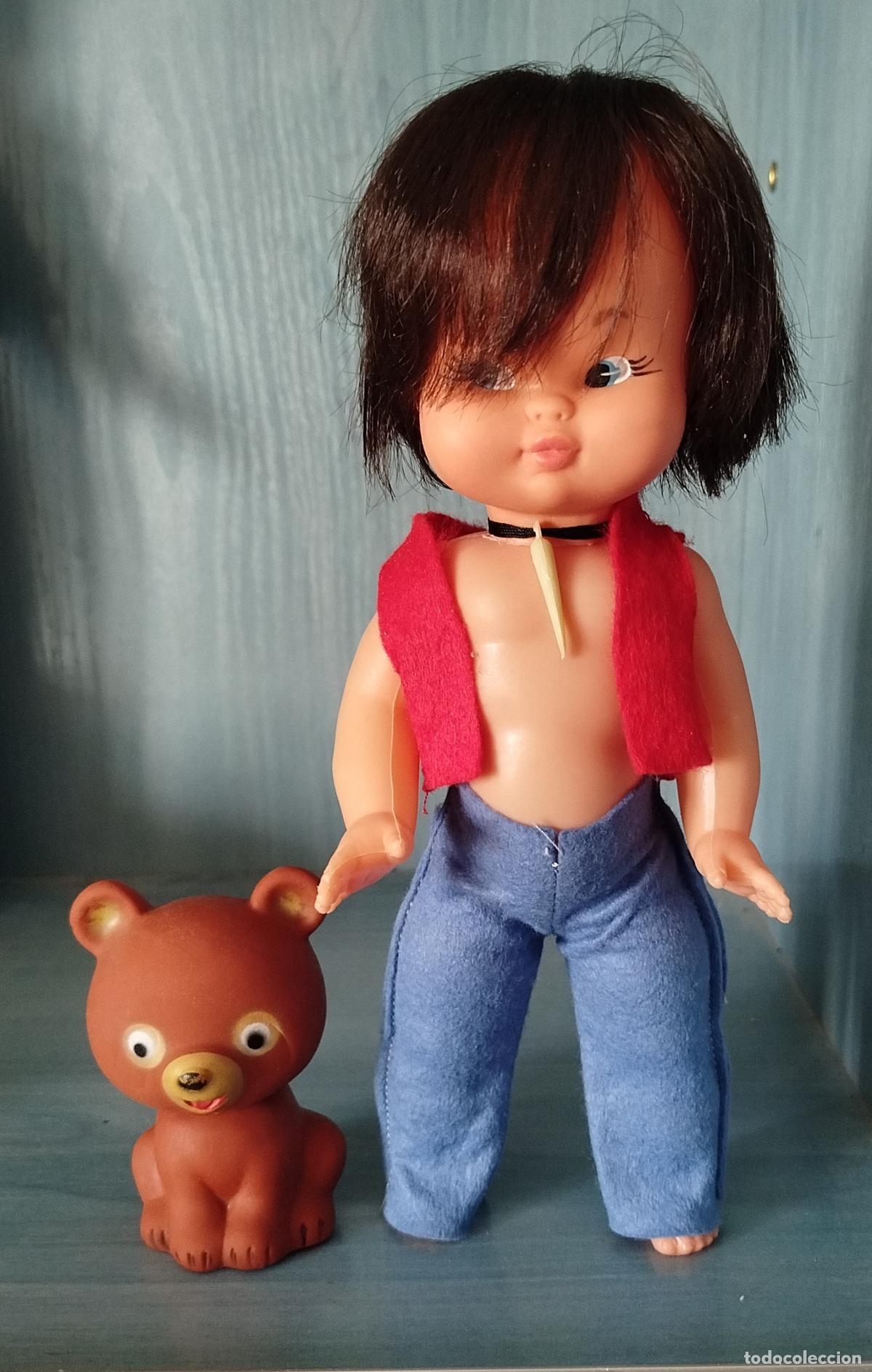 Mu&ntilde;ecas espa&ntilde;olas modernas: MU&Ntilde;ECO JACKIE Y NUCA SERIE T.V. EL BOSQUE DE TALLAC - JACKIE Y NUCA -SIN MARCA
