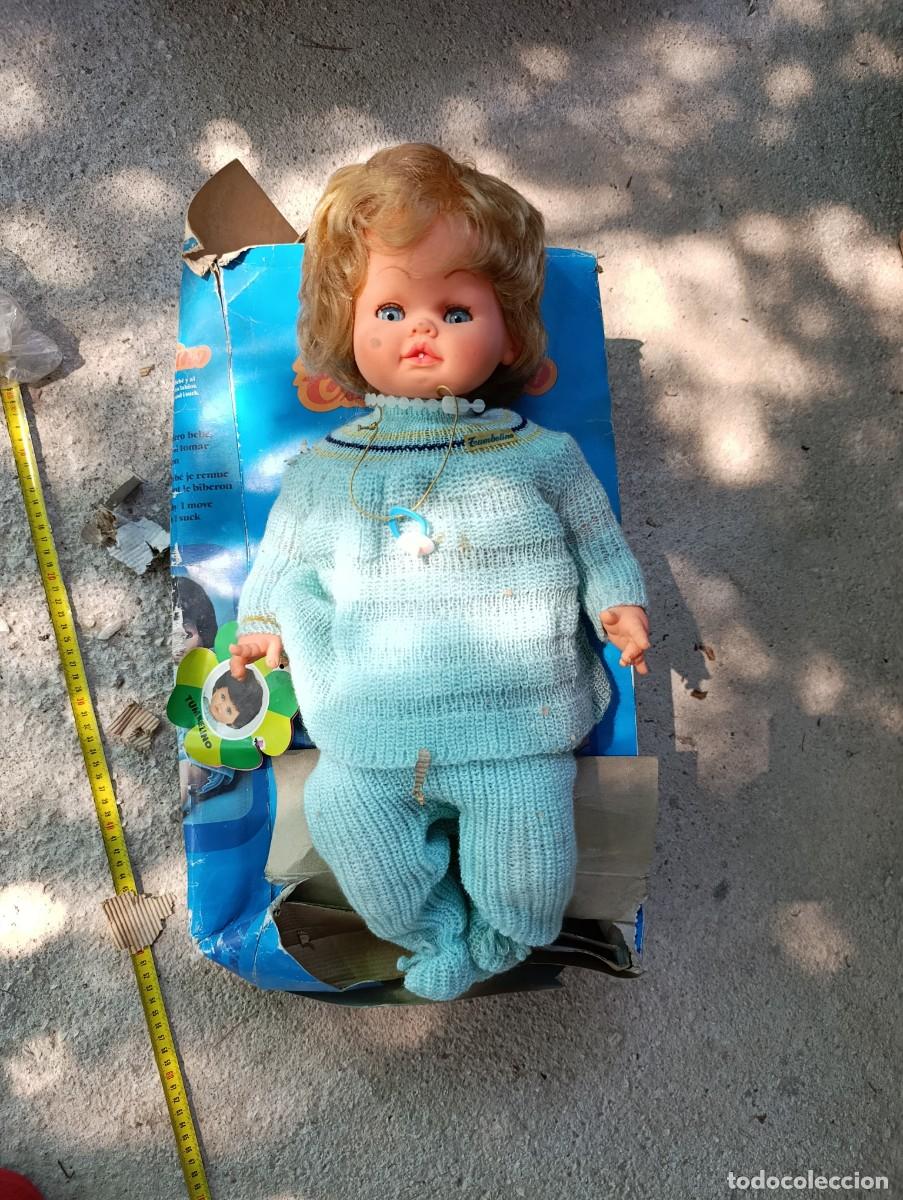 Mu&ntilde;ecas espa&ntilde;olas modernas: mu&ntilde;eco tumbelino vicma nueva en caja sin uso de almac&eacute;n necesita aseo revisi&oacute;n embalaje mal estado