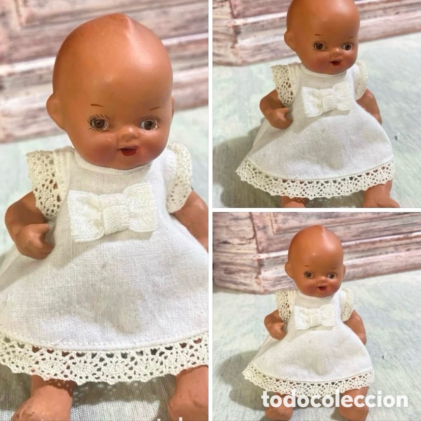 Mu&ntilde;ecas espa&ntilde;olas modernas: Mu&ntilde;eca Beb&eacute; articulada muy antigua
