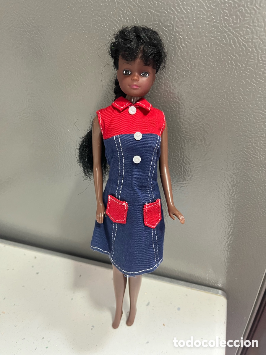 Mu&ntilde;ecas espa&ntilde;olas modernas: Rara mu&ntilde;eca steffi love negrita , no barbie