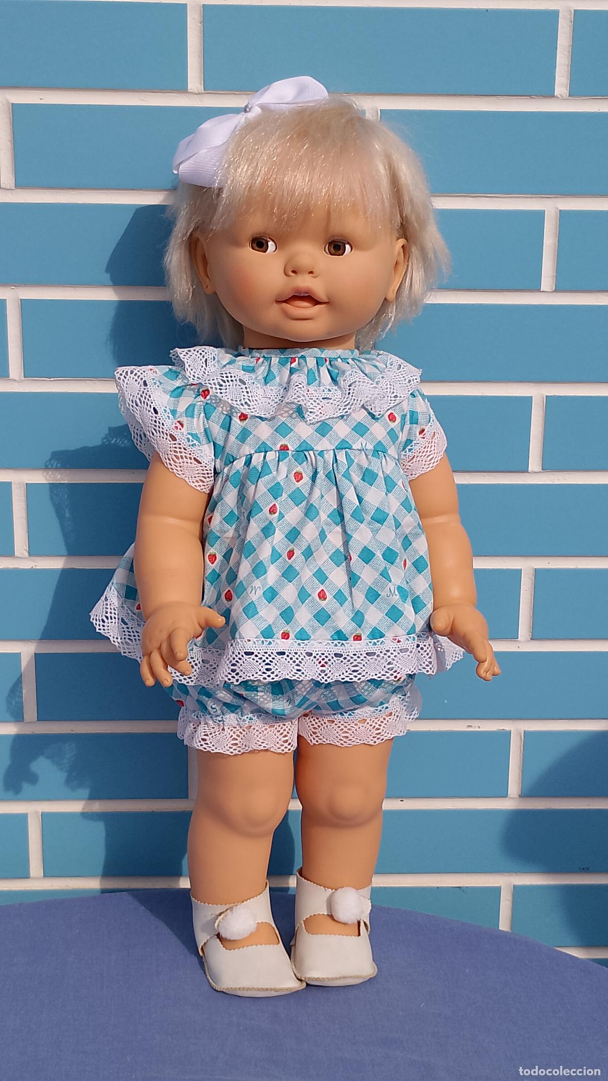 Mu&ntilde;ecas espa&ntilde;olas modernas: Antigua mu&ntilde;eca Maria Jes&uacute;s de b.b. grande de 58 cm