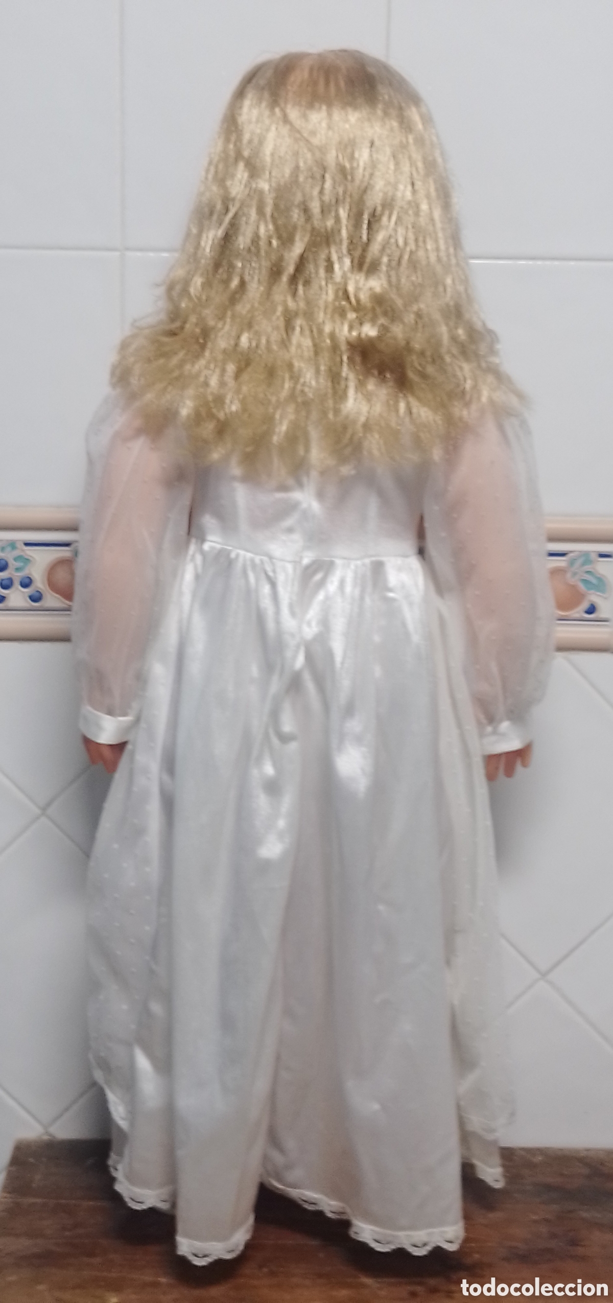 Mu&ntilde;ecas espa&ntilde;olas modernas: Antigua mu&ntilde;eca Jesmar 90cm. - Foto 2