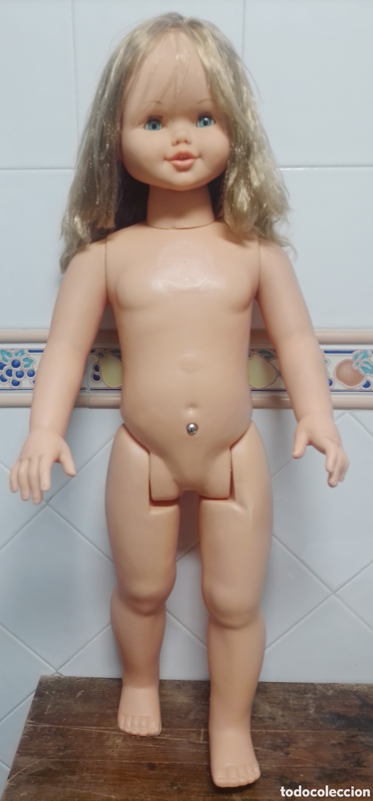 Mu&ntilde;ecas espa&ntilde;olas modernas: Antigua mu&ntilde;eca Jesmar 90cm. - Foto 7