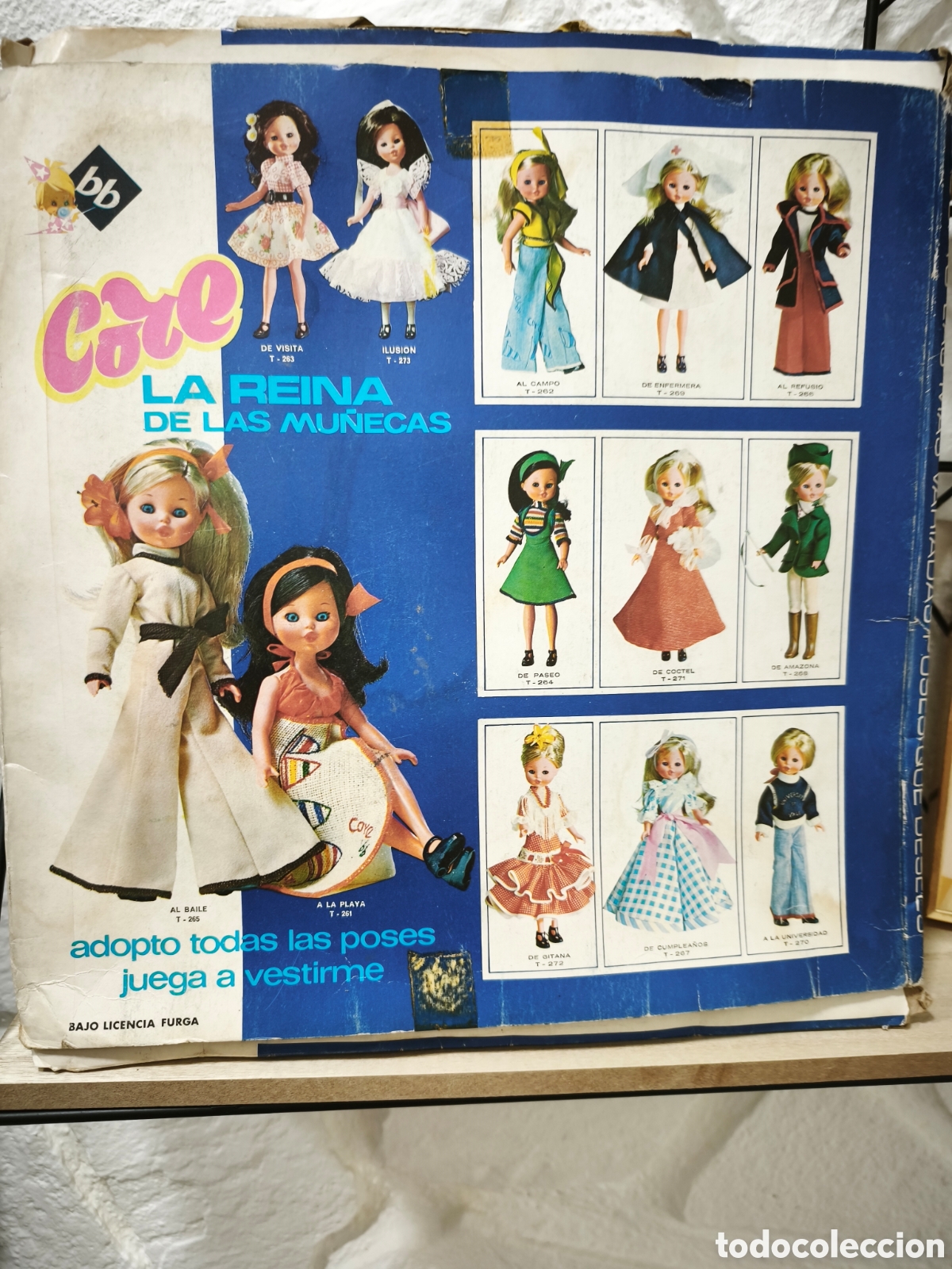 Mu&ntilde;ecas espa&ntilde;olas modernas: MU&Ntilde;ECA CORE DE B.B. A&Ntilde;OS 70 - Foto 4