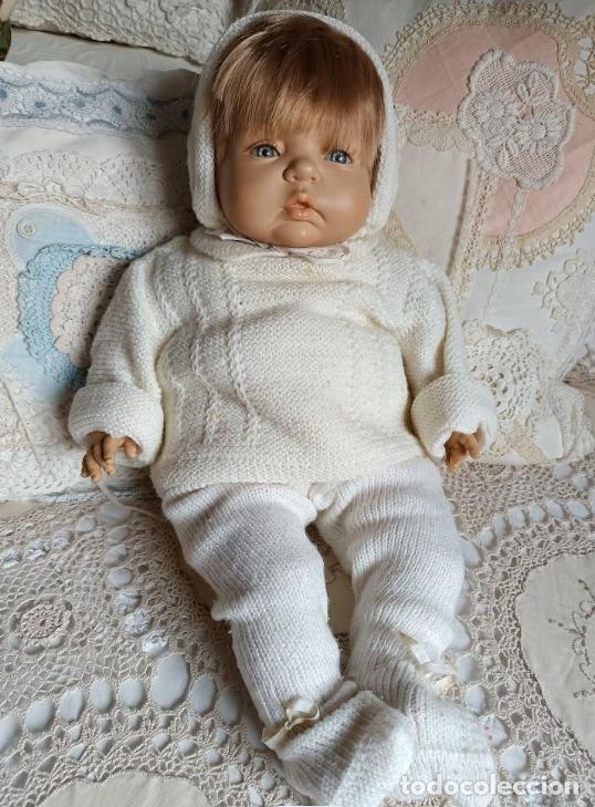 Mu&ntilde;ecas espa&ntilde;olas modernas: MU&Ntilde;ECA MIEL DE ABEJA, FAMILIA MARIQUITA PEREZ - 50 cm